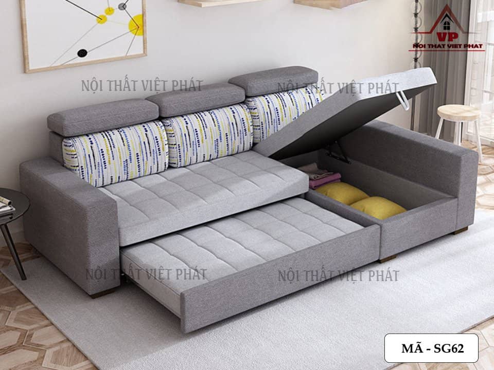Ghế Sofa Bed Đa Năng Giá Rẻ – Mã SG62 - 3