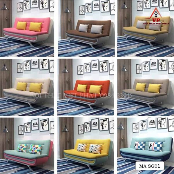 Ghế Sofa Bed Giá Rẻ - Mã SG01-6