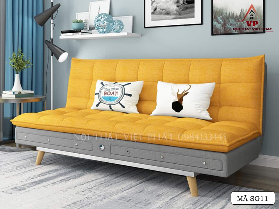 Ghế Sofa Bed Vải- Mã SG11-1