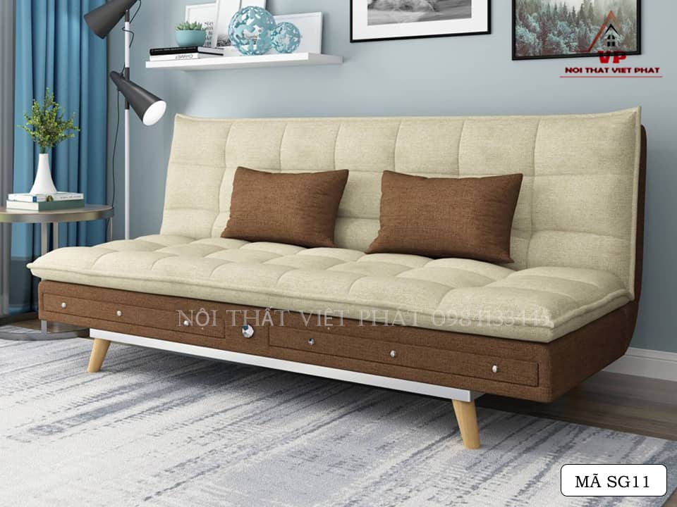 Ghế Sofa Bed Vải- Mã SG11-2