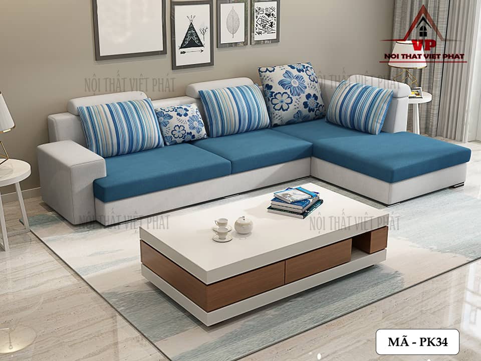 Mẫu Sofa Phòng Khách Đẹp - Mã PK34-5