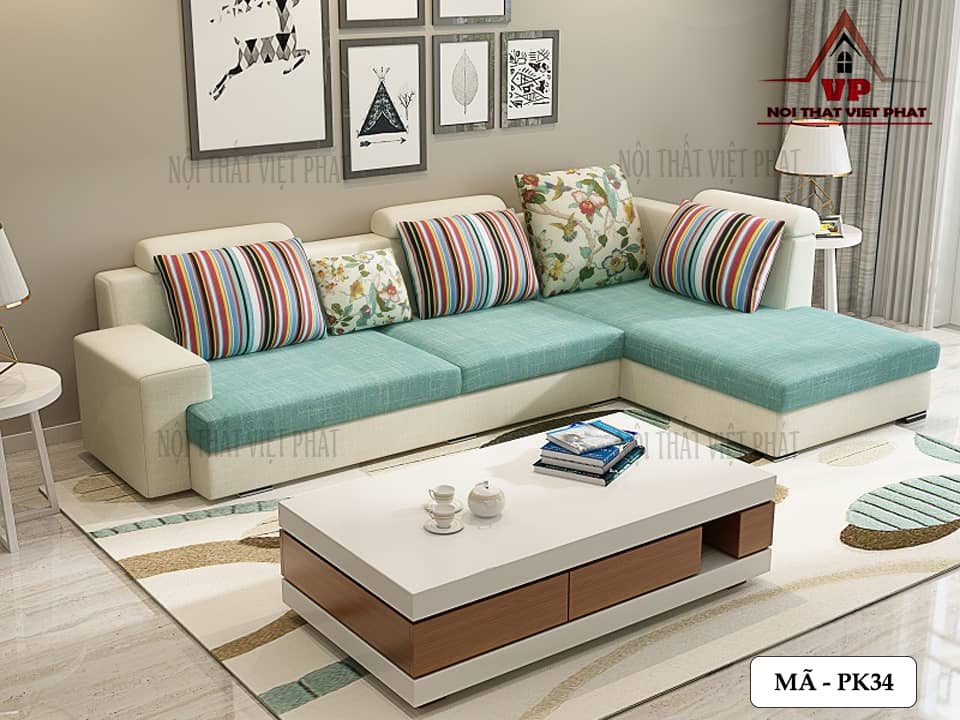 Mẫu Sofa Phòng Khách Đẹp - Mã PK34-4