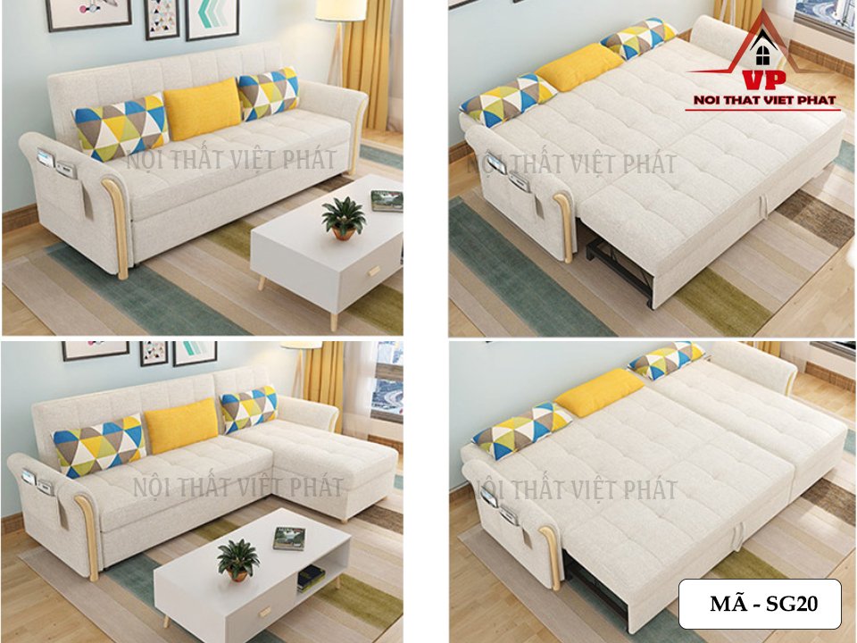 Sofa Giường Đa Năng Đẹp Giá Rẻ - Mã SG20-2