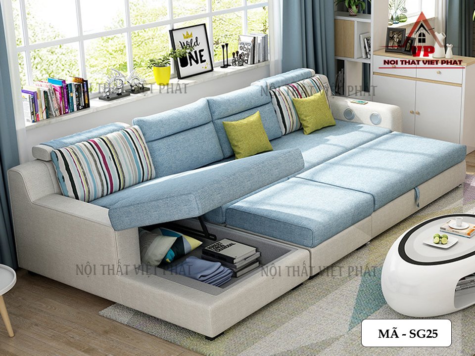 Sofa Giường Đa Năng Giá Rẻ - Mã SG25-2