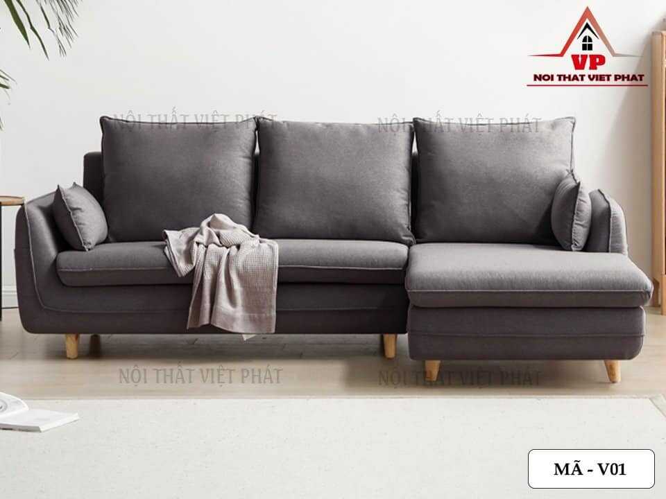 Sofa Vải Đơn Giản - Mã V01 - 4