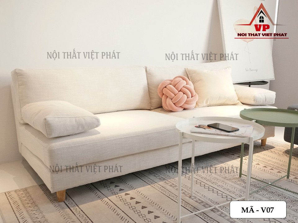Sofa Vải Đơn Giản – Mã V07 - 2