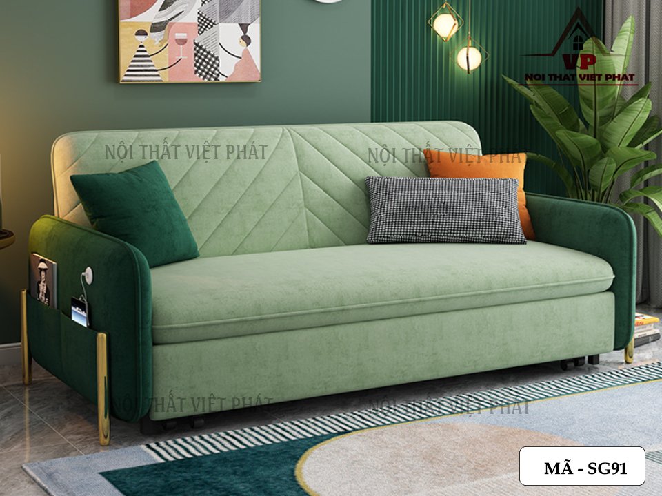 Sofa Giường Trả Góp - Mã SG91-7
