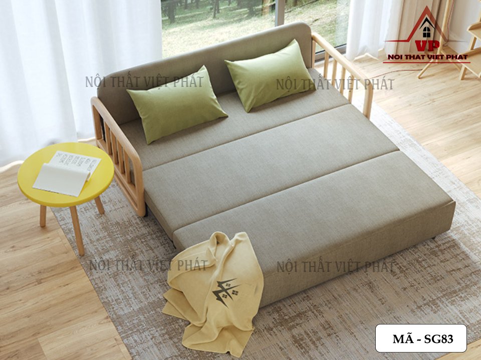 Sofa Giường Giá Rẻ TPHCM - Mã SG83-1