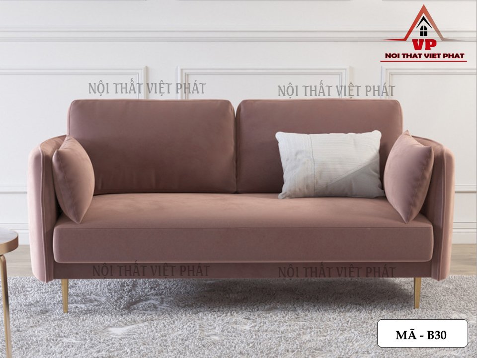 Sofa Băng Vải Nhung – Mã B30