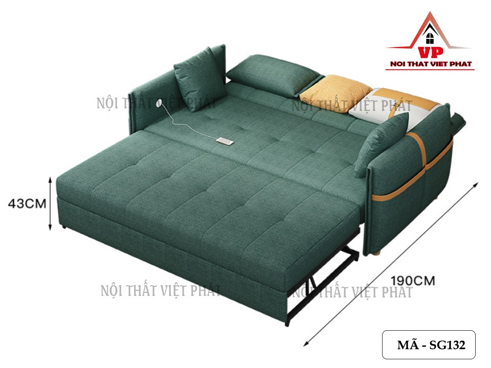 Sofa Giường Hiện Đại - Mã SG132-8
