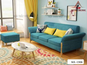 Bàn Ghế Sofa Chung Cư Nhỏ Xinh - Mã CH26-3