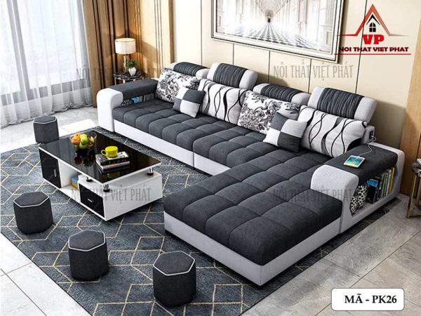 Bàn ghế sofa phòng khách mã PK26-2