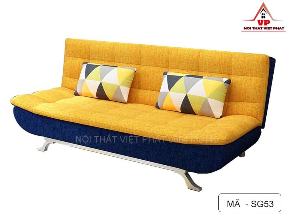 Ghế Sofa Bed Màu Vàng - Mã SG53