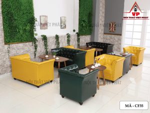 Ghế Sofa Cafe TPHCM – Mã CF35-1