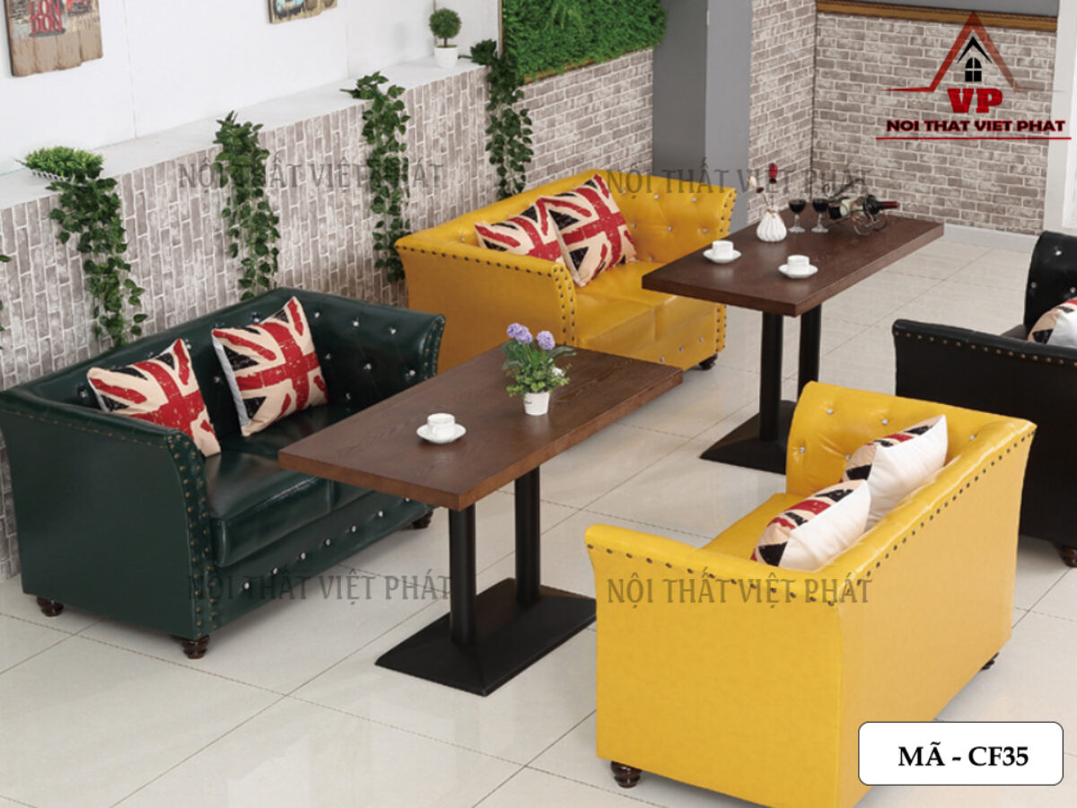 Ghế Sofa Cho Quán Cafe: Nếu bạn đang tìm kiếm những chiếc ghế sofa để trang trí quán cafe của mình, thì đừng bỏ qua bộ sưu tập ghế sofa của chúng tôi. Với đa dạng về kiểu dáng, màu sắc và chất liệu, những chiếc sofa của chúng tôi sẽ phù hợp với mọi phong cách trang trí quán cafe của bạn. Xem hình ảnh để chọn cho mình những chiếc ghế sofa đẹp nhất!