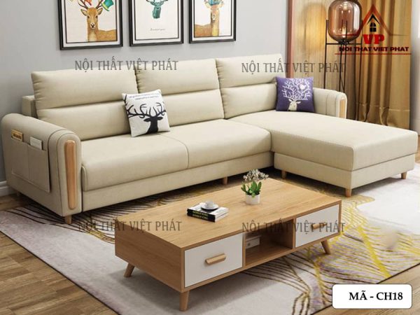 Ghế Sofa Chung Cư Sang Chảnh - Mã CH18-2