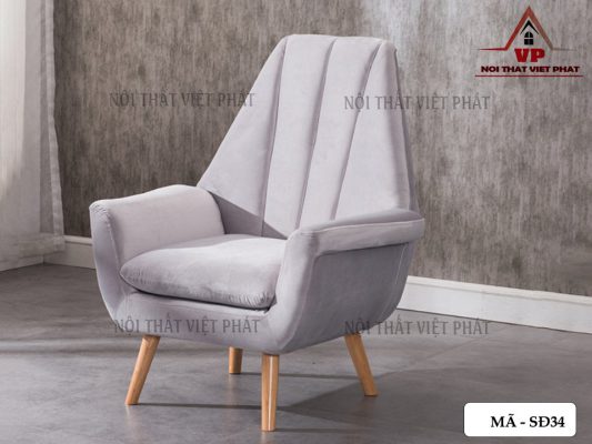 Ghế Sofa Đơn Cho Phòng Khách Nhỏ - Mã SĐ34-1