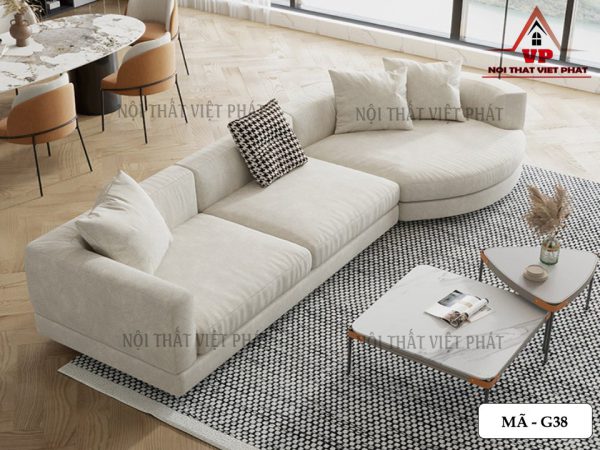 Ghế Sofa Góc Phòng Khách - Mã G38-3