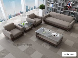 Mẫu Ghế Sofa Văn Phòng Vải - Mã VP02-2