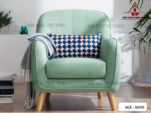 Mẫu Sofa Đơn Đẹp - Mã SĐ19-2