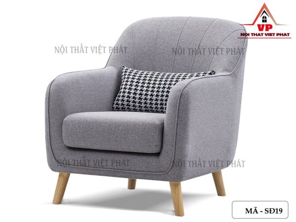 Mẫu Sofa Đơn Đẹp - Mã SĐ19-3