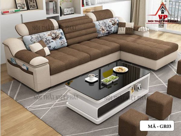 Sofa Chữ L Giá Rẻ - Mã GR03-2