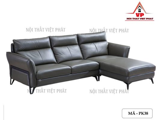 Sofa Da Phòng Khách Cao Cấp - Mã PK38