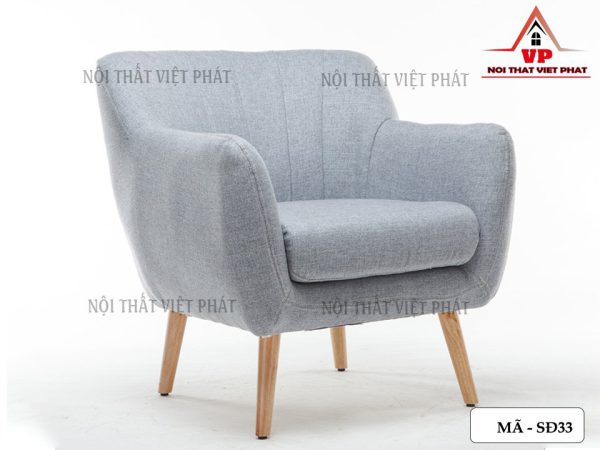 Sofa Đơn Cà Phê - Mã SĐ33-6