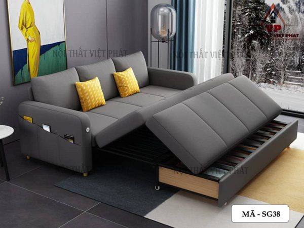 Sofa Giường Kéo 3 Khúc - Mã SG38-2