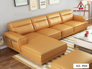 Sofa phòng khách da mã pk01-4