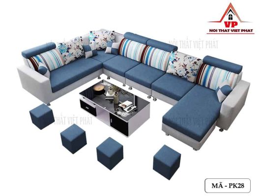 Sofa Phòng Khách Hình Chữ U - Mã PK28