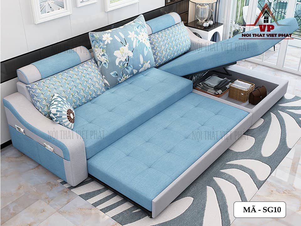 Sofa Phòng Khách Kết Hợp Giường Đa Năng - Mã SG10 - 4