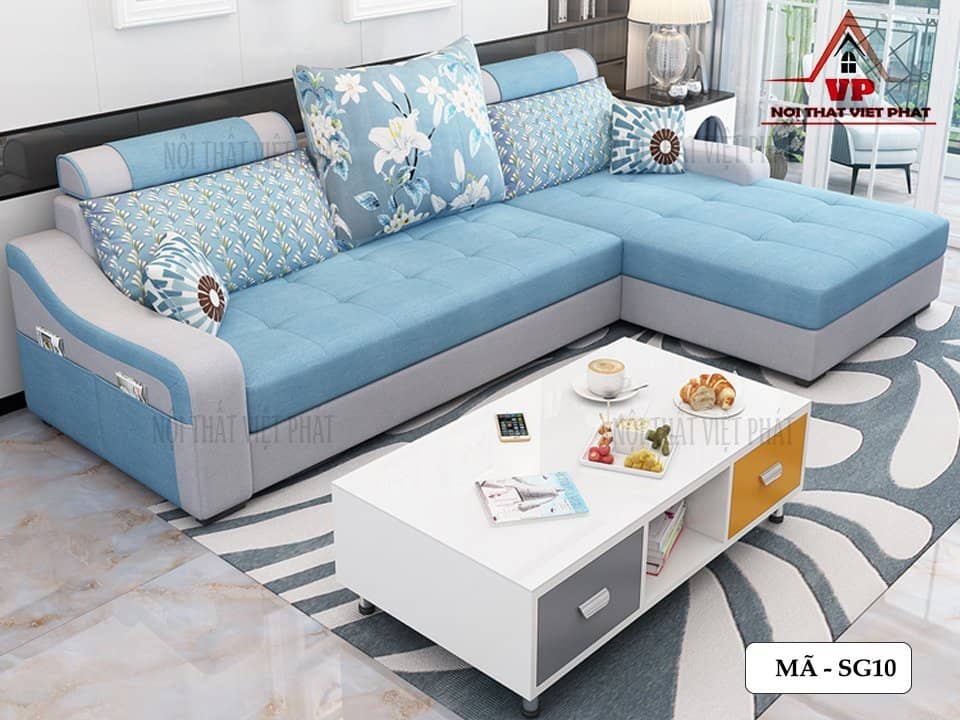 Sofa Phòng Khách Kết Hợp Giường Đa Năng - Mã SG10 - 2