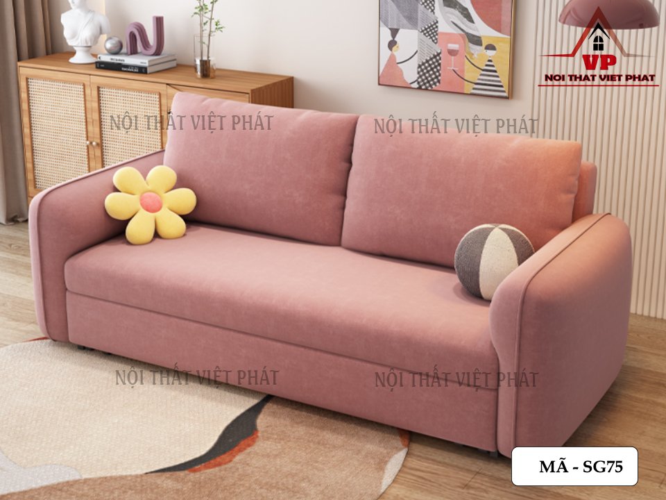 Giường Sofa Có Ngăn Kéo - Mã SG75 - 8