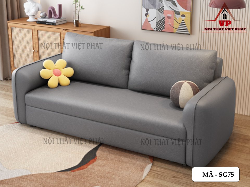 Giường Sofa Có Ngăn Kéo - Mã SG75 - 6