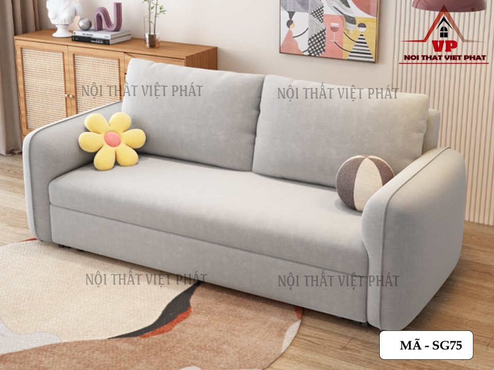 Giường Sofa Có Ngăn Kéo - Mã SG75 - 5