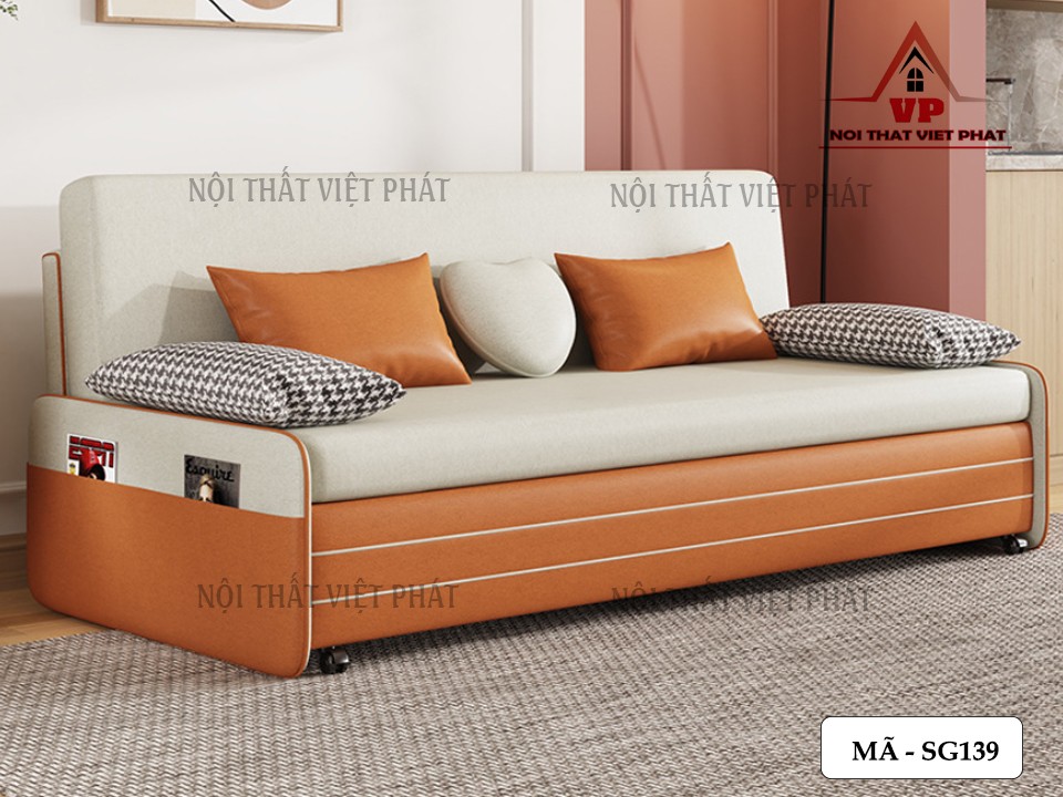 Sofa Giường Xếp Gọn - Mã SG139-1