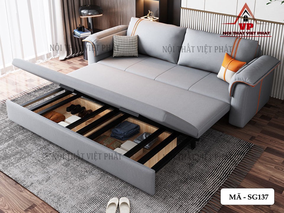 Ghế Sofa Làm Giường Nằm - Mã SG137-6