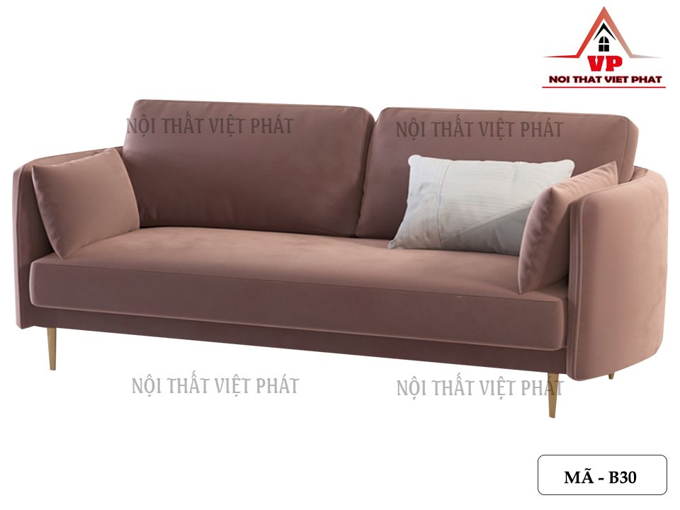 Sofa Băng Vải Nhung – Mã B30-4