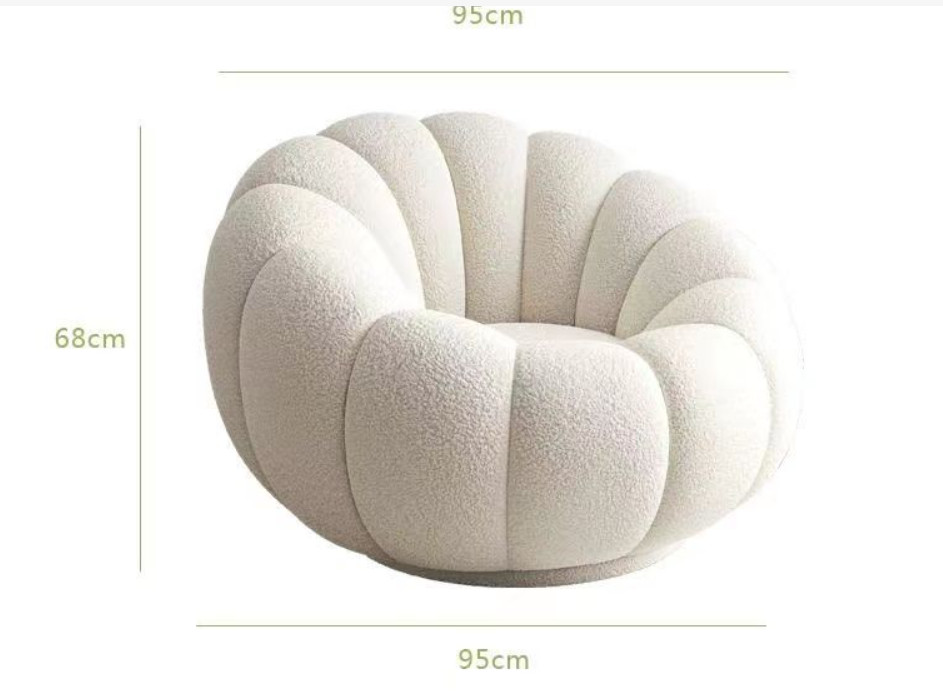 kích thước ghế sofa đơn tròn