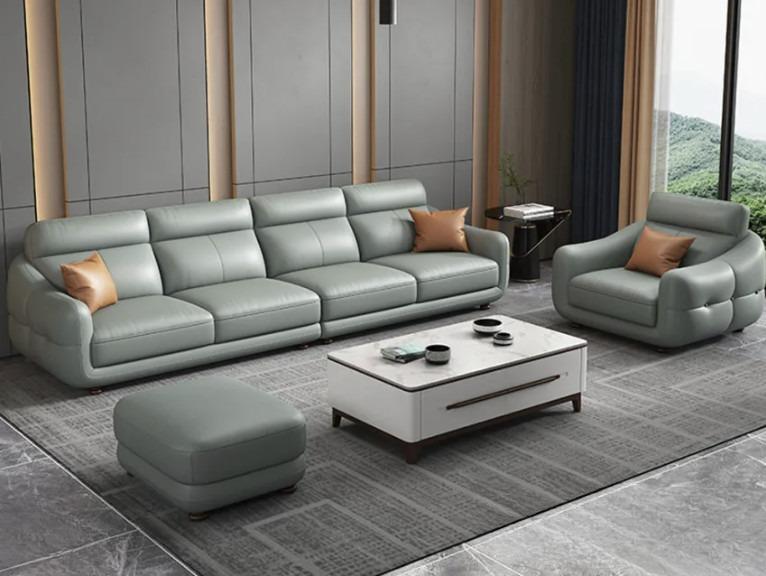 sofa 4 chỗ da cao cấp