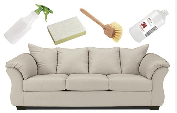 cách giặt ghế sofa da