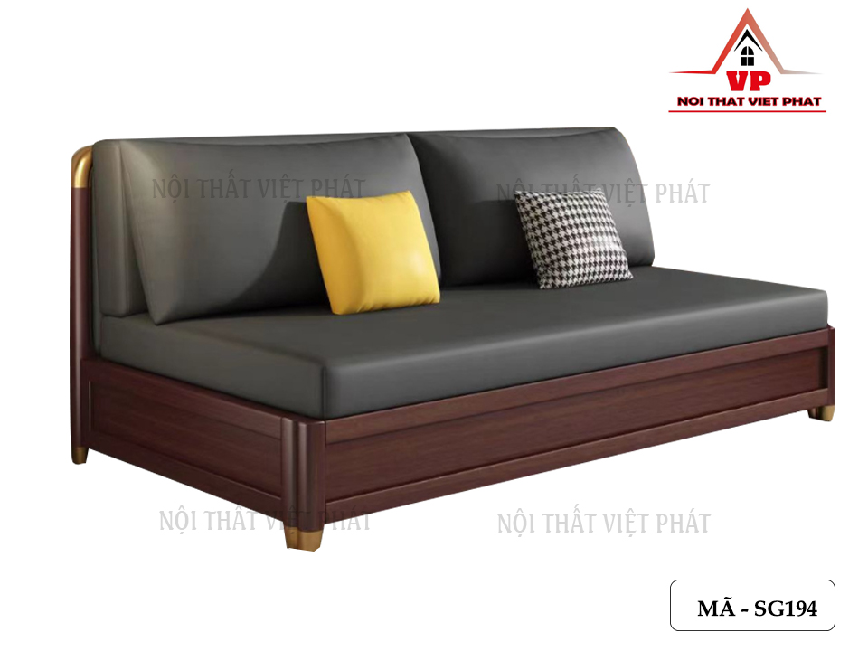 Ghế Sofa Gỗ Gấp Thành Giường - Mã SG194-6