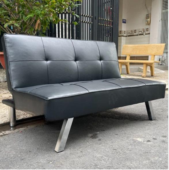 Sofa Giường Chất Liệu Da Giả Cao Cấp