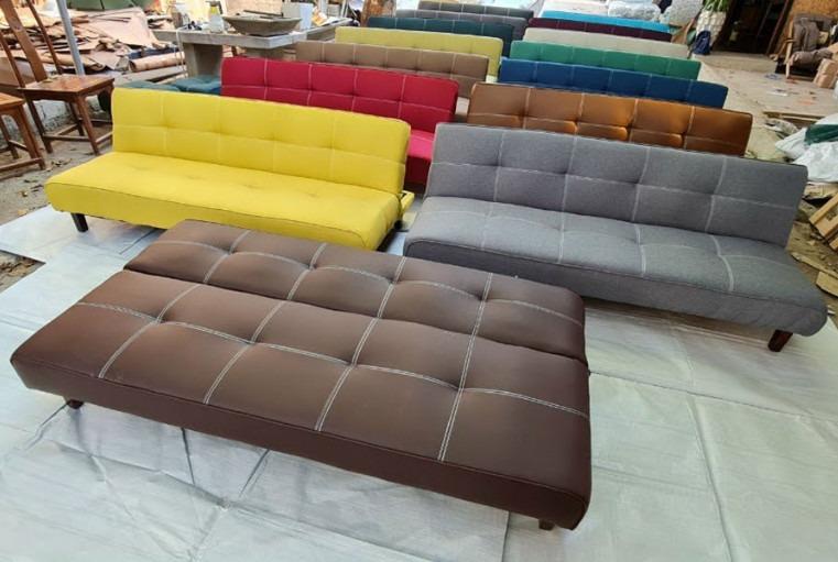 Sofa giường 2 triệu vải canvas