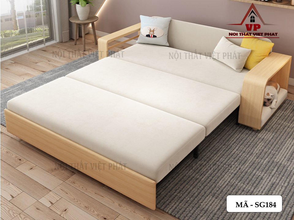 Sofa Giường Gấp TPHCM - Mã SG184-4