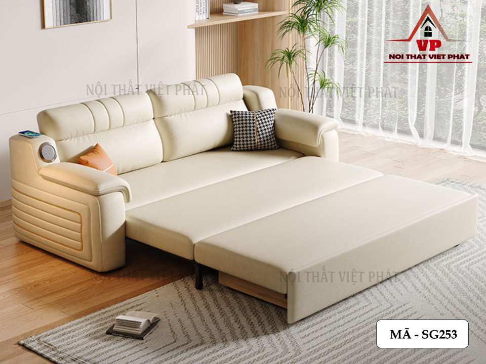 Ghế Sofa Giường Tại TPHCM - Mã SG253-7