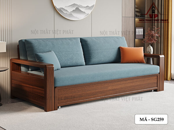 Ghế Sofa Kết Hợp Giường Ngủ - Mã SG259-3