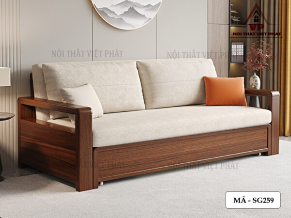 Ghế Sofa Kết Hợp Giường Ngủ - Mã SG259-5