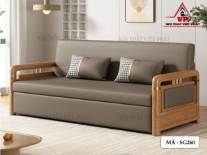 Ghế Sofa Kiêm Giường Ngủ Giá Rẻ - Mã SG260-1